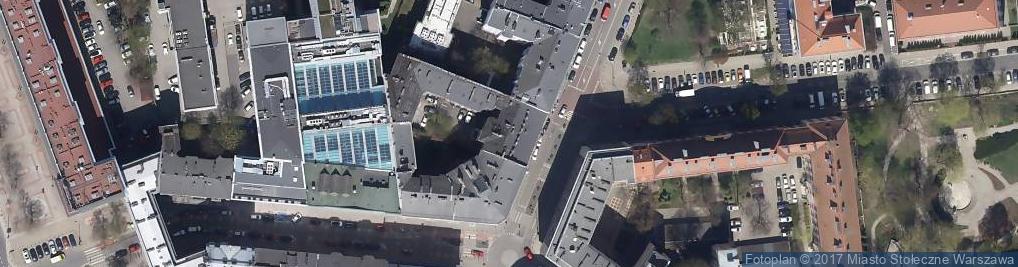 Zdjęcie satelitarne Mokotowska ul.