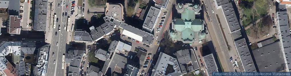 Zdjęcie satelitarne Mokotowska ul.