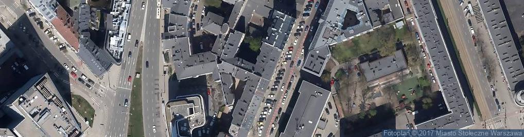 Zdjęcie satelitarne Mokotowska ul.