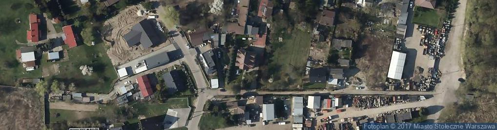 Zdjęcie satelitarne Mocna ul.