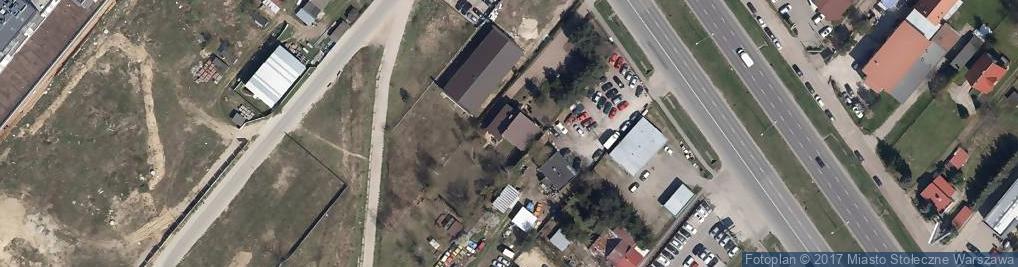 Zdjęcie satelitarne Modlińska ul.