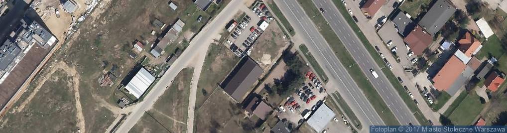 Zdjęcie satelitarne Modlińska ul.