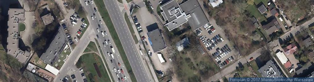 Zdjęcie satelitarne Modlińska ul.
