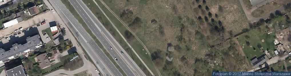 Zdjęcie satelitarne Modlińska ul.