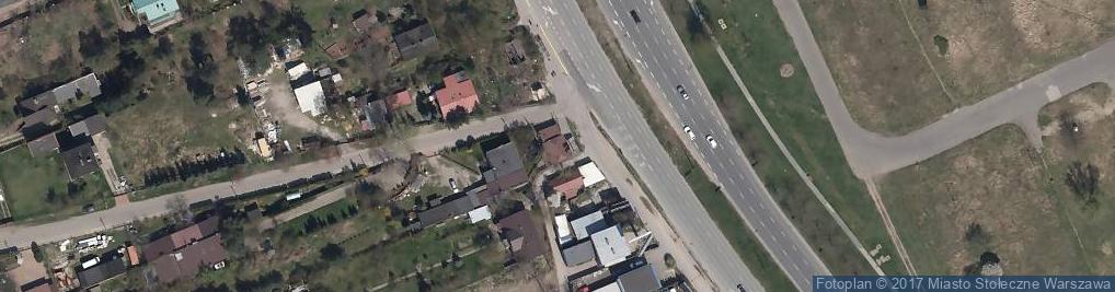 Zdjęcie satelitarne Modlińska ul.