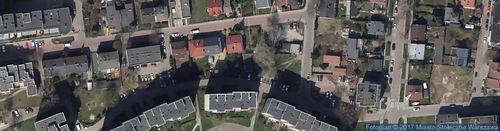 Zdjęcie satelitarne Motycka ul.