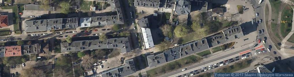 Zdjęcie satelitarne Modrzewiowa ul.