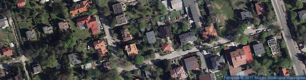Zdjęcie satelitarne Modrzykowa ul.