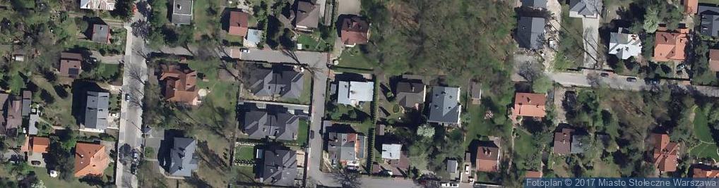 Zdjęcie satelitarne Modrzewiowa ul.