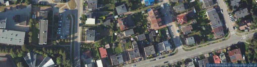Zdjęcie satelitarne Morska ul.