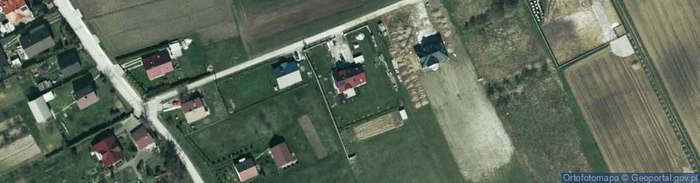Zdjęcie satelitarne Modrzewiowa ul.