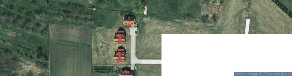 Zdjęcie satelitarne Modrzewiowa ul.