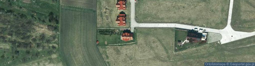 Zdjęcie satelitarne Modrzewiowa ul.