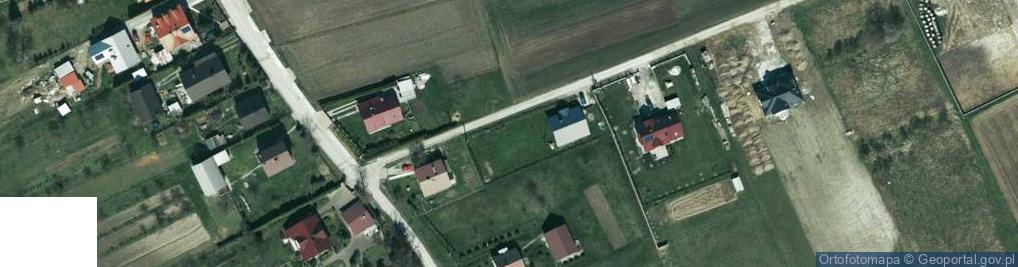 Zdjęcie satelitarne Modrzewiowa ul.