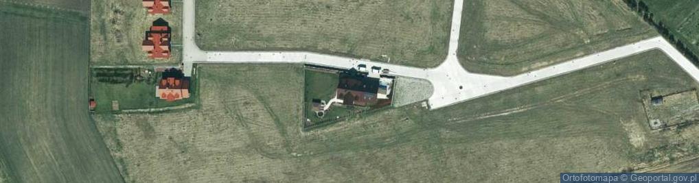 Zdjęcie satelitarne Modrzewiowa ul.