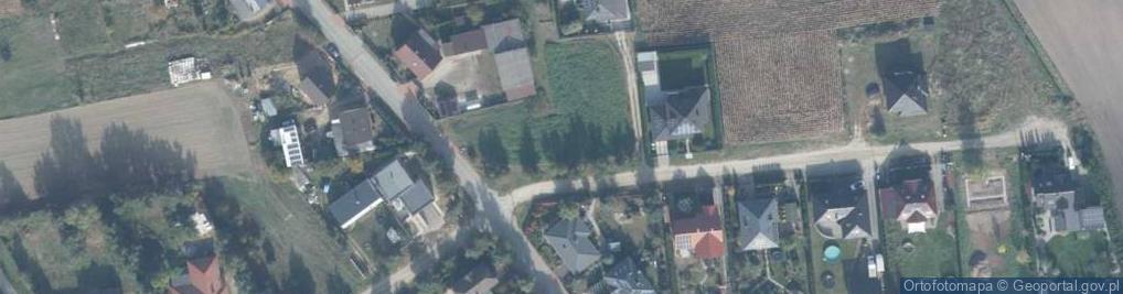 Zdjęcie satelitarne Modrzewiowa ul.