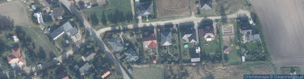 Zdjęcie satelitarne Modrzewiowa ul.