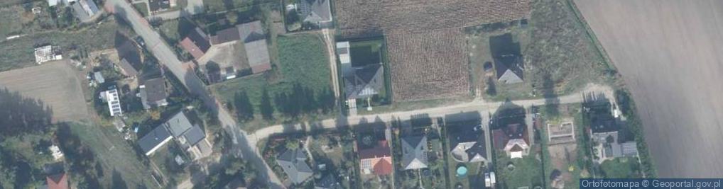 Zdjęcie satelitarne Modrzewiowa ul.