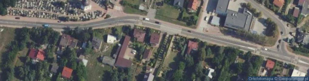 Zdjęcie satelitarne Modlińska ul.
