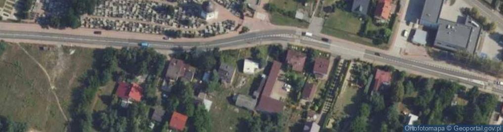 Zdjęcie satelitarne Modlińska ul.