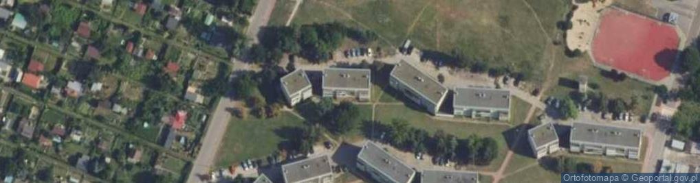 Zdjęcie satelitarne Modlińska ul.