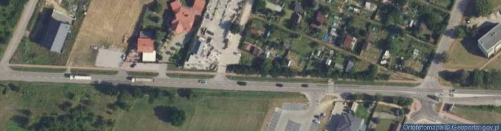 Zdjęcie satelitarne Modlińska ul.