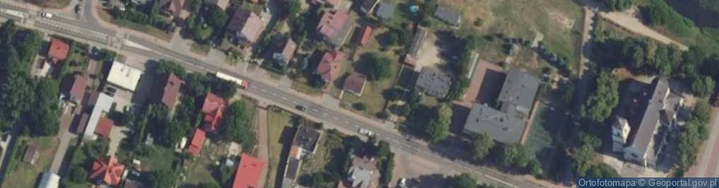 Zdjęcie satelitarne Modlińska ul.