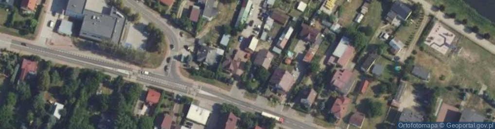 Zdjęcie satelitarne Modlińska ul.