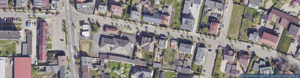 Zdjęcie satelitarne Mokra ul.