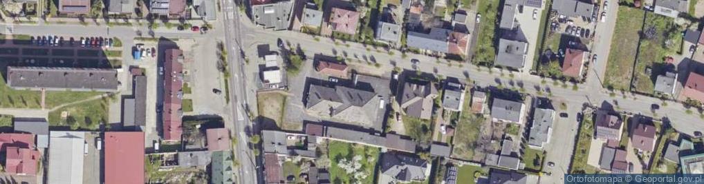 Zdjęcie satelitarne Mokra ul.