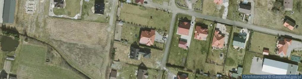 Zdjęcie satelitarne Modrzewiowa ul.