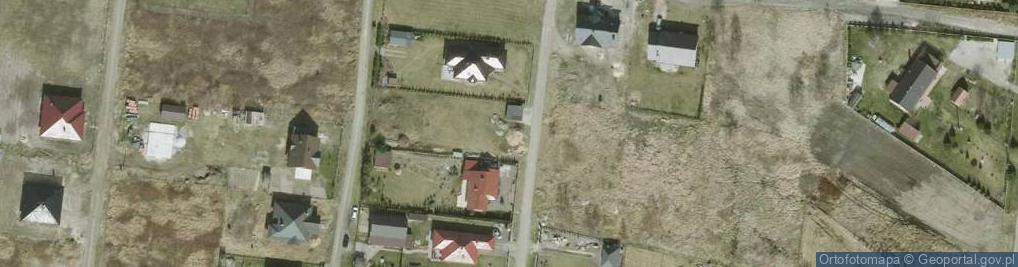 Zdjęcie satelitarne Modrzewiowa ul.