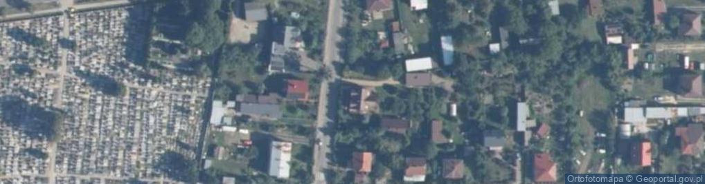 Zdjęcie satelitarne Modrzewskiego ul.