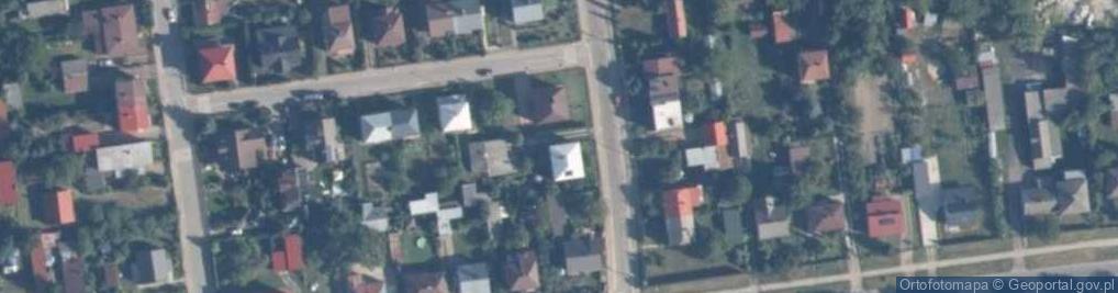 Zdjęcie satelitarne Modrzewskiego ul.