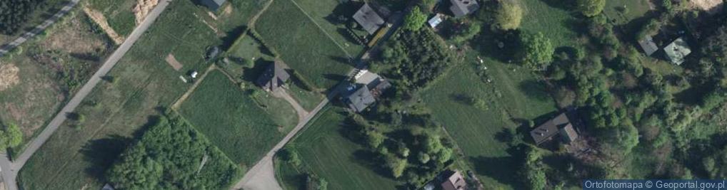Zdjęcie satelitarne Modrzewiowa ul.