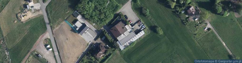 Zdjęcie satelitarne Modrzewiowa ul.