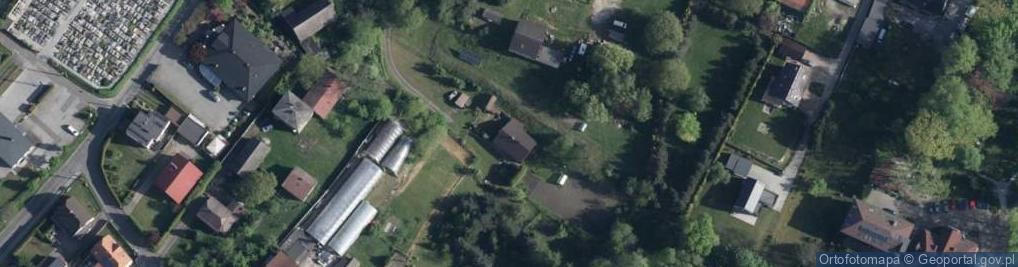 Zdjęcie satelitarne Modrzewiowa ul.