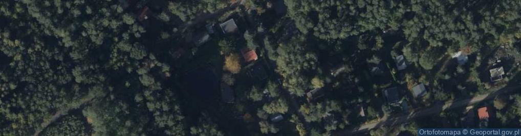 Zdjęcie satelitarne Modrzewiowa ul.