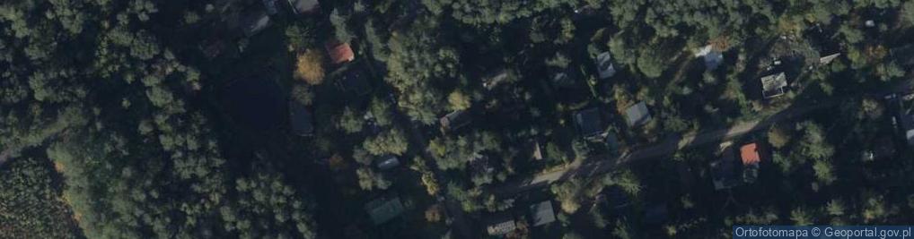 Zdjęcie satelitarne Modrzewiowa ul.