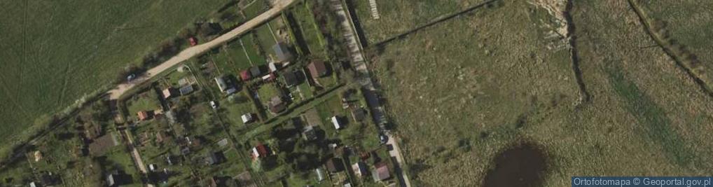 Zdjęcie satelitarne Modrzewiowa ul.