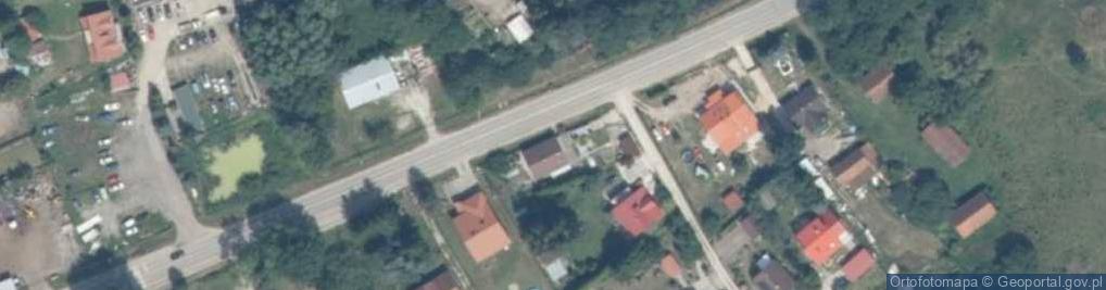Zdjęcie satelitarne Modrzewiowa ul.