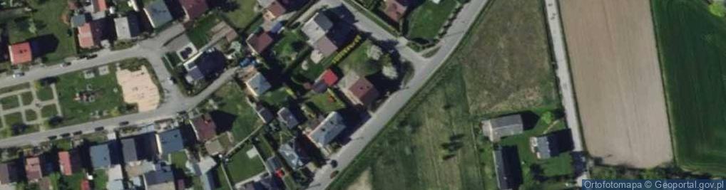 Zdjęcie satelitarne Modrzewiowa ul.