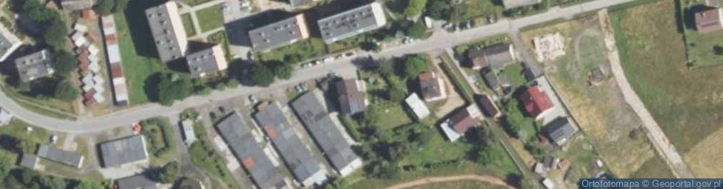 Zdjęcie satelitarne Mokra ul.