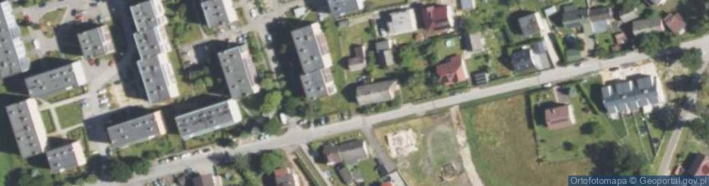 Zdjęcie satelitarne Mokra ul.