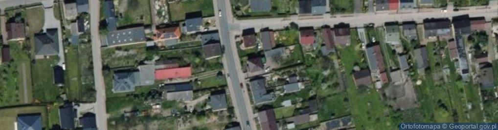 Zdjęcie satelitarne Modrzewskiego ul.