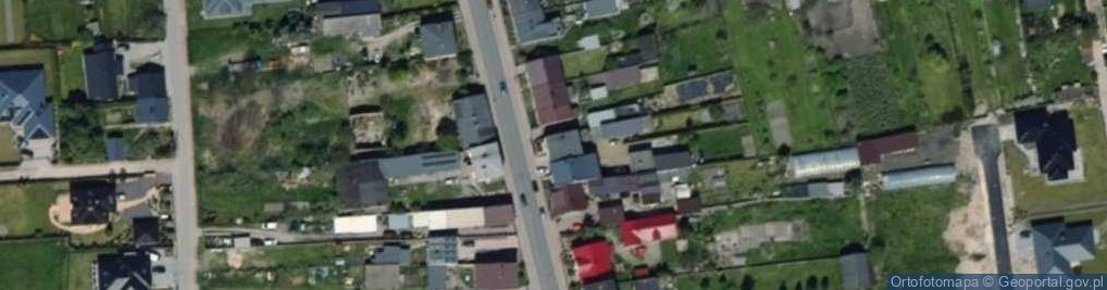 Zdjęcie satelitarne Modrzewskiego ul.