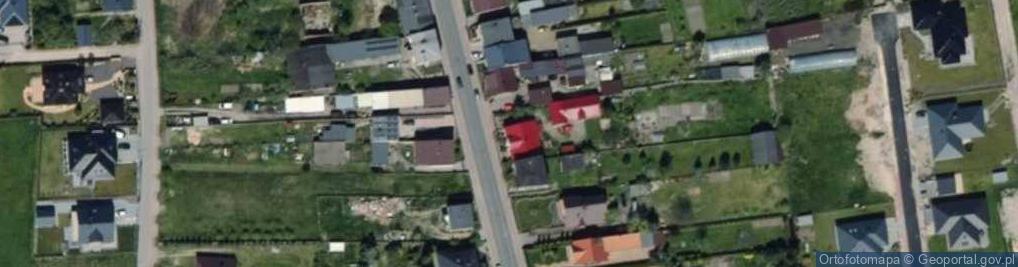 Zdjęcie satelitarne Modrzewskiego ul.