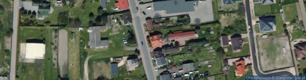 Zdjęcie satelitarne Modrzewskiego ul.