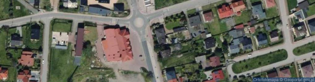 Zdjęcie satelitarne Modrzewskiego ul.