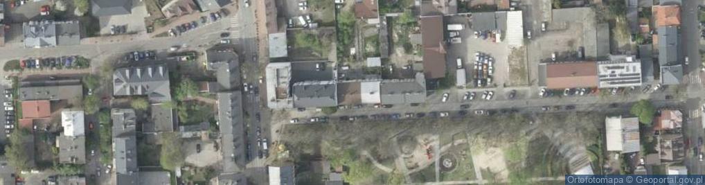 Zdjęcie satelitarne Moniuszki Stanisława ul.